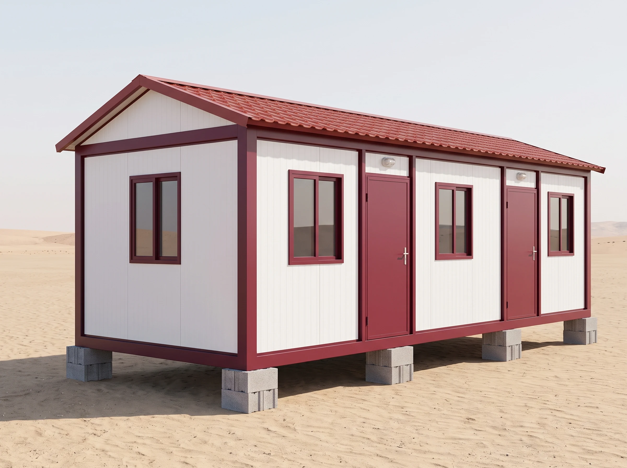 كرفان سكني 8 × 3 م